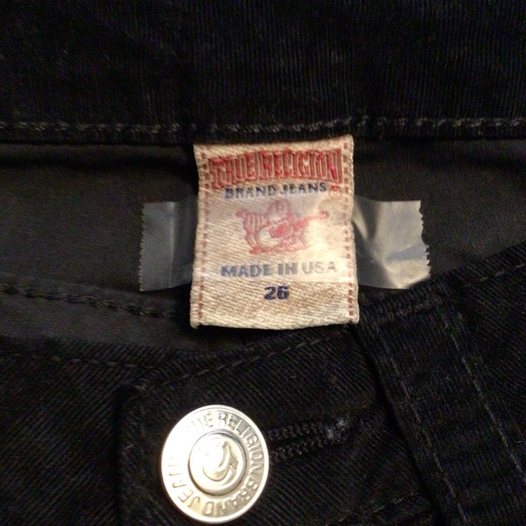 True Religion Becky Flared Corduroy Jeans Women's size 26 - Picture 6 of 10